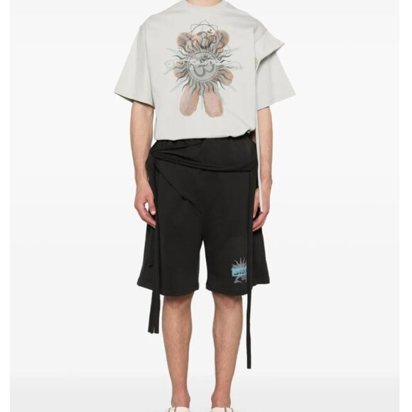 Ottolinger Deconstructed T-shirt Light Gray Size Small - Picture 6 of 15